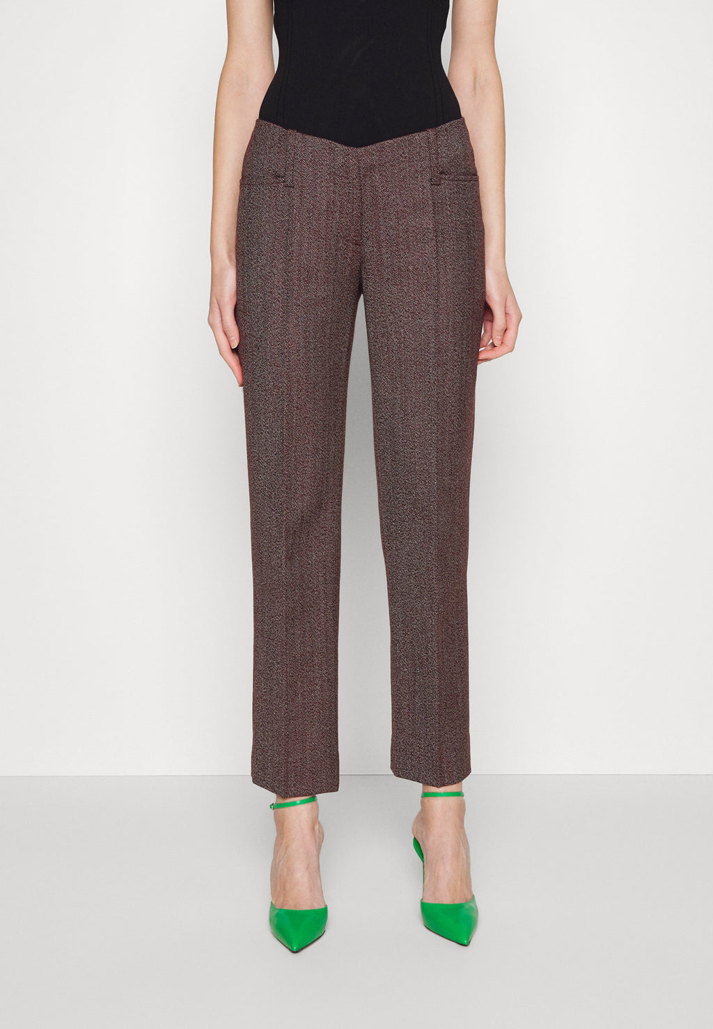 Victoria Beckham FRONT CROPPED TROUSER