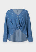 ONLNOVA AZURE SHORT KNOT SHIRT Media 1