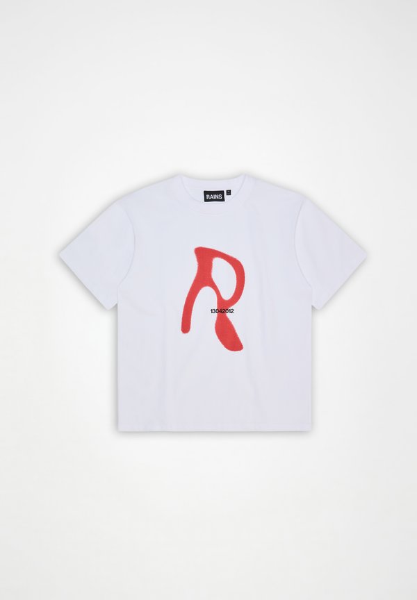 Rains CLASSIC BLURRED BLACK UNISEX