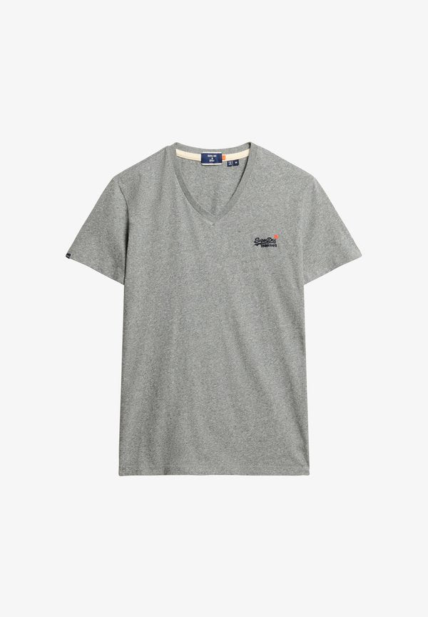 Superdry & Co CLASSIC TEE - Basic T-shirt - grey marl