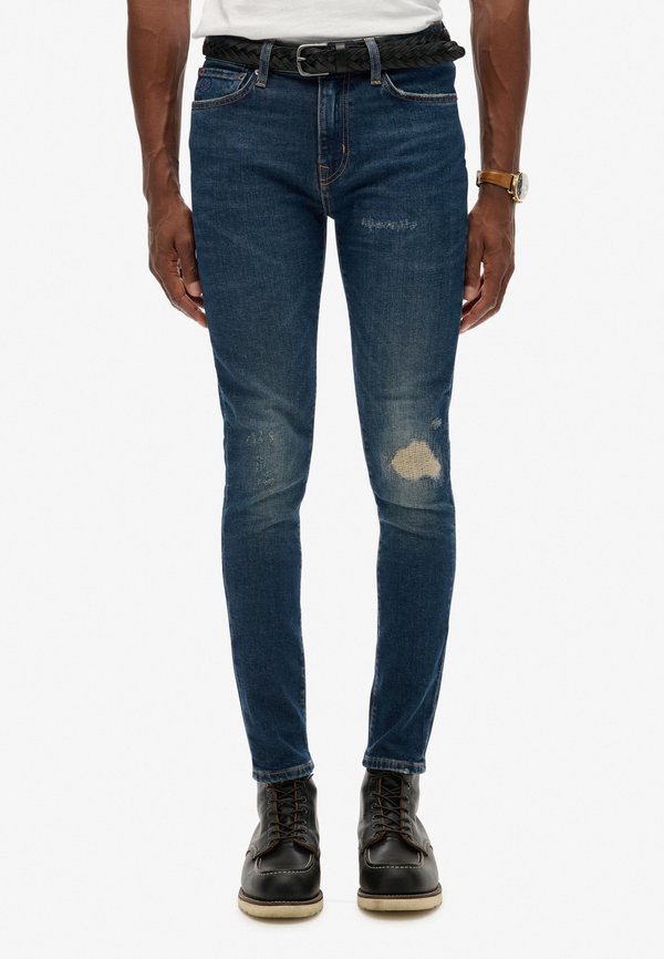 Superdry & Co VINTAGE - Jeans Skinny Fit - frontier repair blue