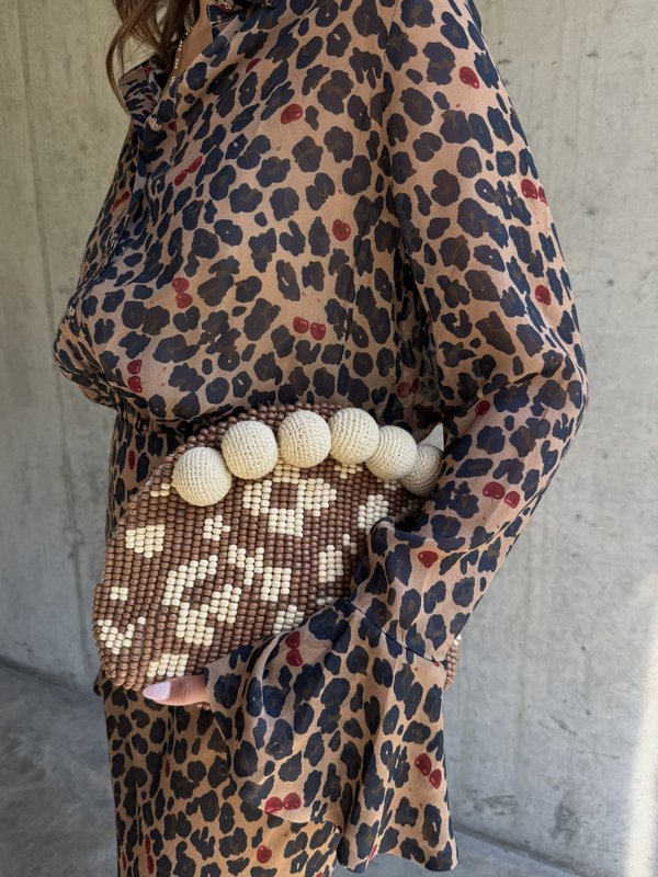Never Fully Dressed CHERRY LEOPARD MIA DRESS