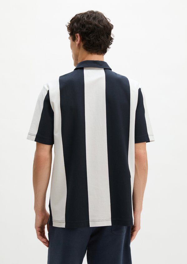 Marc O'Polo MOP CLUB '67 FOOTBALL TRICOT POLO, HEAVY JERSEY, STRIPED