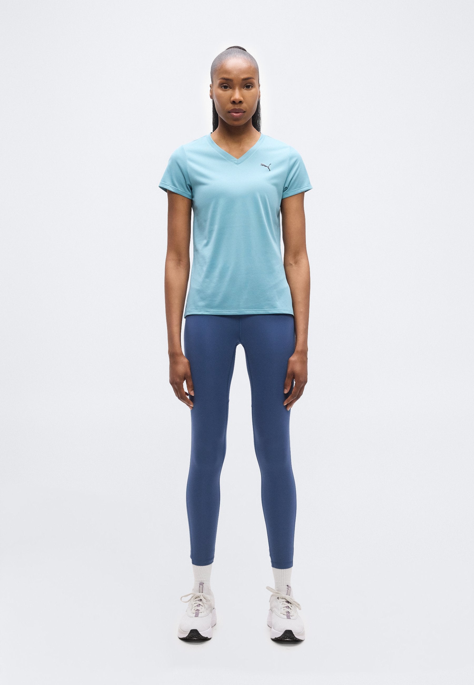 Puma TAD ESSENTIAL V NECK TEE