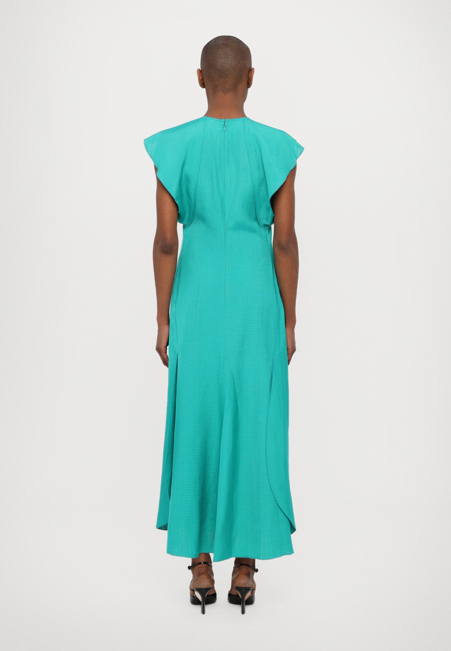 Victoria Beckham FOLDED SLEEVE DRESS