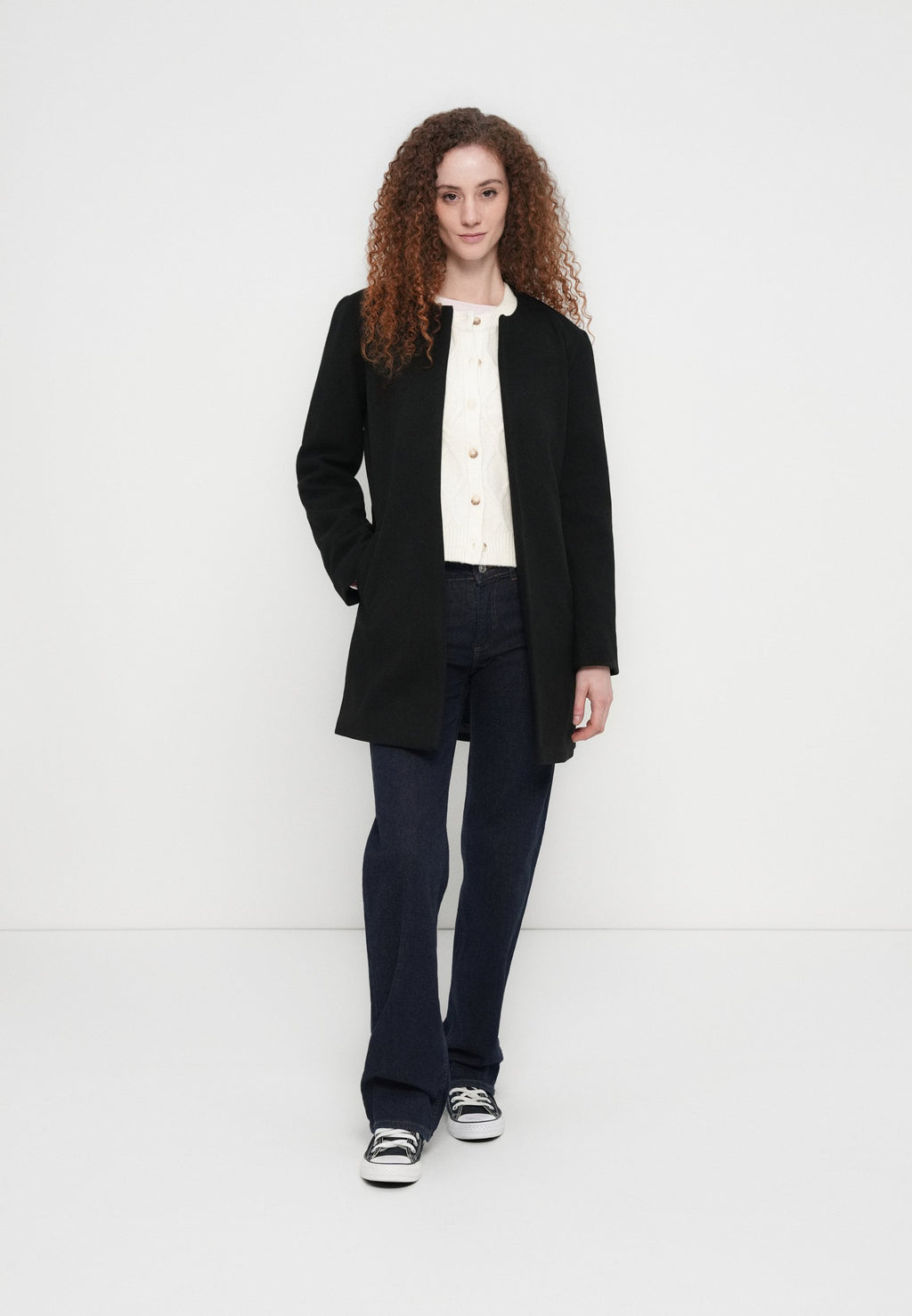 JDY JDYVIOLA O NECK OPEN JACKET