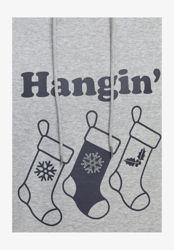 Jack & Jones X-mas - Hoodie - light grey melange