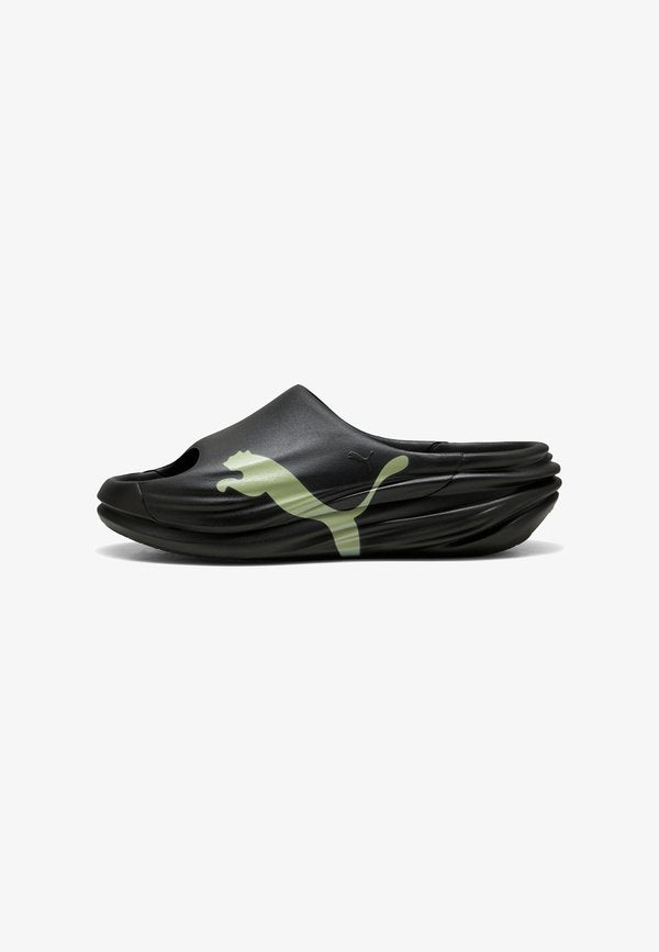 Puma UNWIND NITRO CAT ACTIVE  - Mules - black-apple spritz