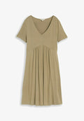 TOM TAILOR Jersey dress - silver olive
