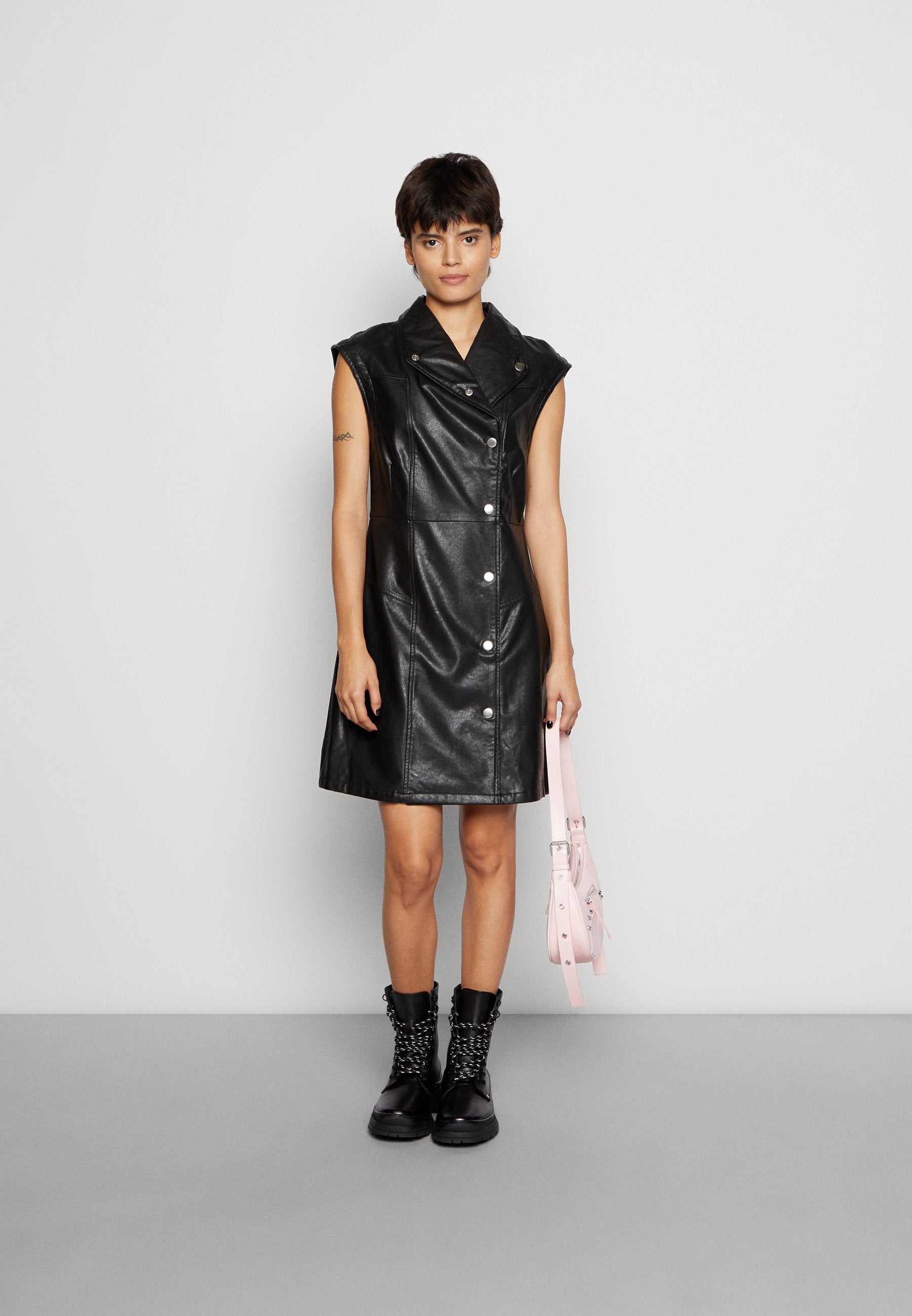 ONLY ONLCAMILA  BIKER DRESS
