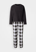 Anna Field COTTON PRINTED CHECK NIGHTWEAR SET