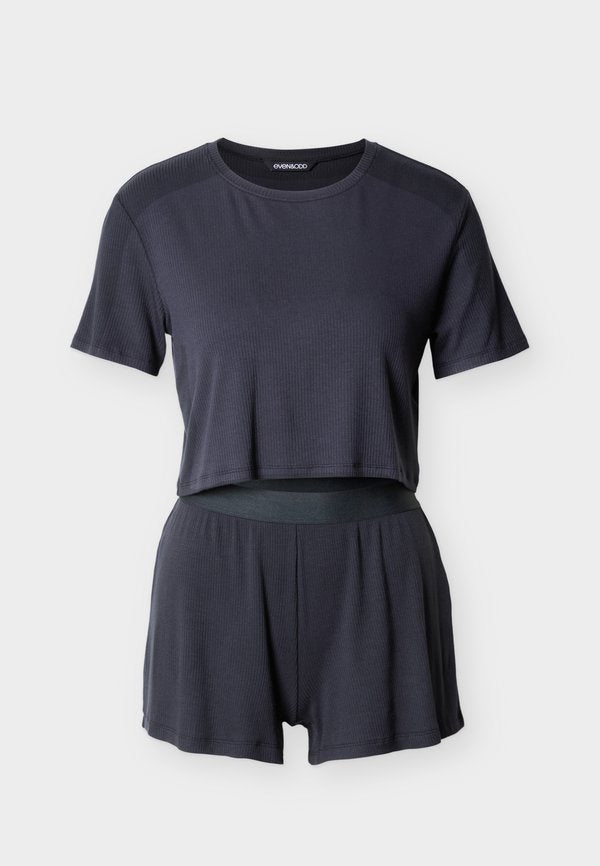 Even&Odd CORE RIBBED JERSEY NIGHTWEAR SET