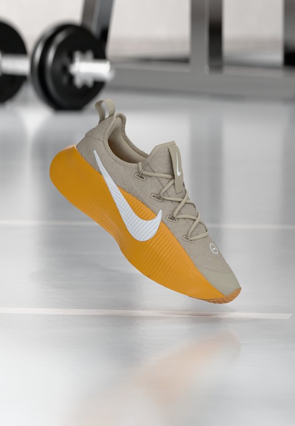 Nike Performance LEBRON TR 1 - Training shoe - cream ii/white/gold-coloured leaf