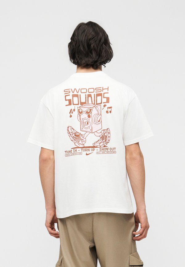 Nike Sportswear TEE SOUNDS UNISEX - Print T-shirt - white