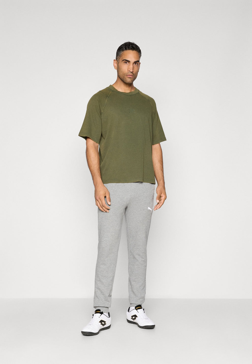 Umbro WASHED HIGH NECK BOXY TEE
