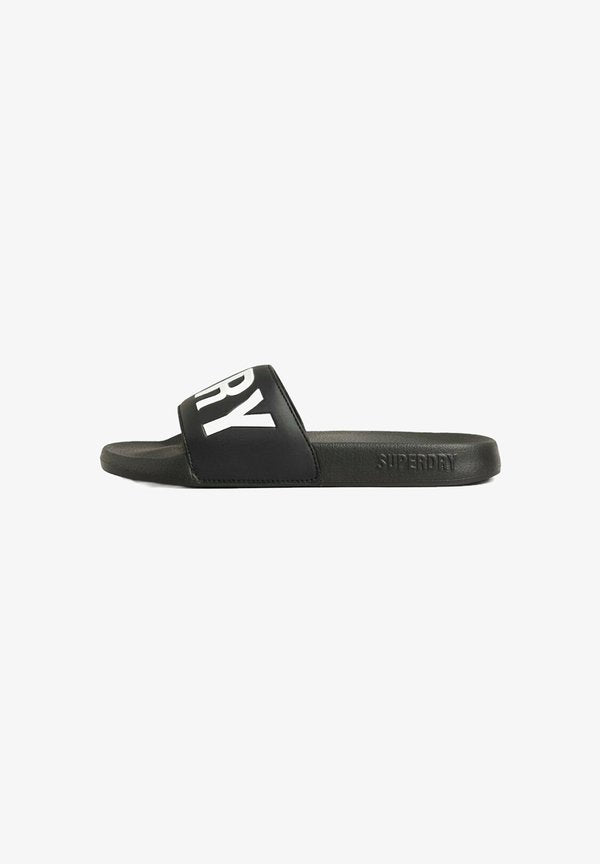 Superdry & Co Mules - black white
