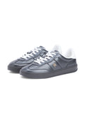 Tommy Hilfiger TH MONOGRAM METALLIC TRAINERS WITH LEATHER