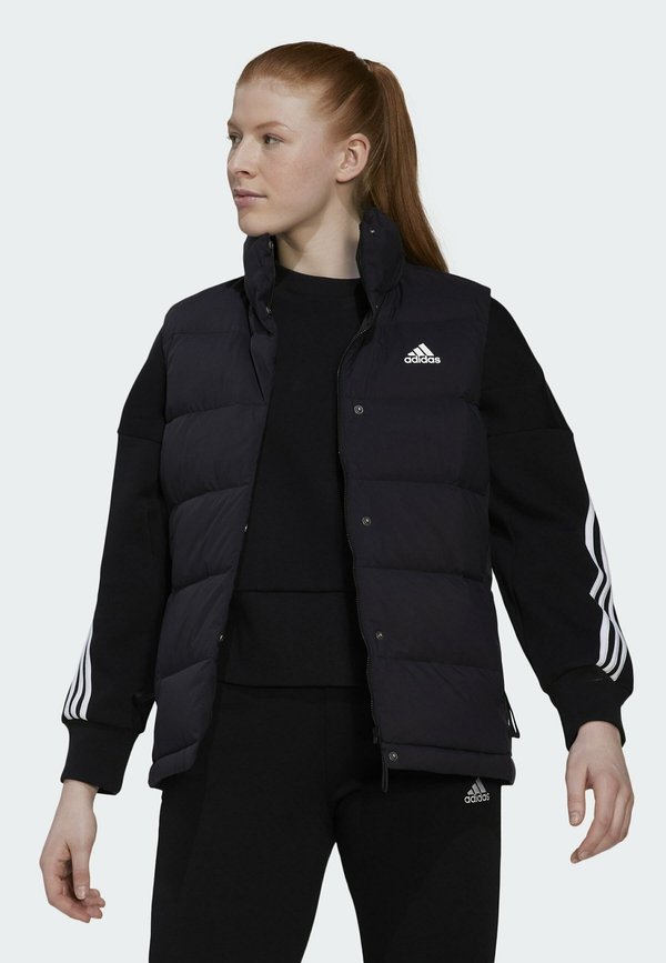 adidas Sportswear HELIONIC VEST - Waistcoat - black