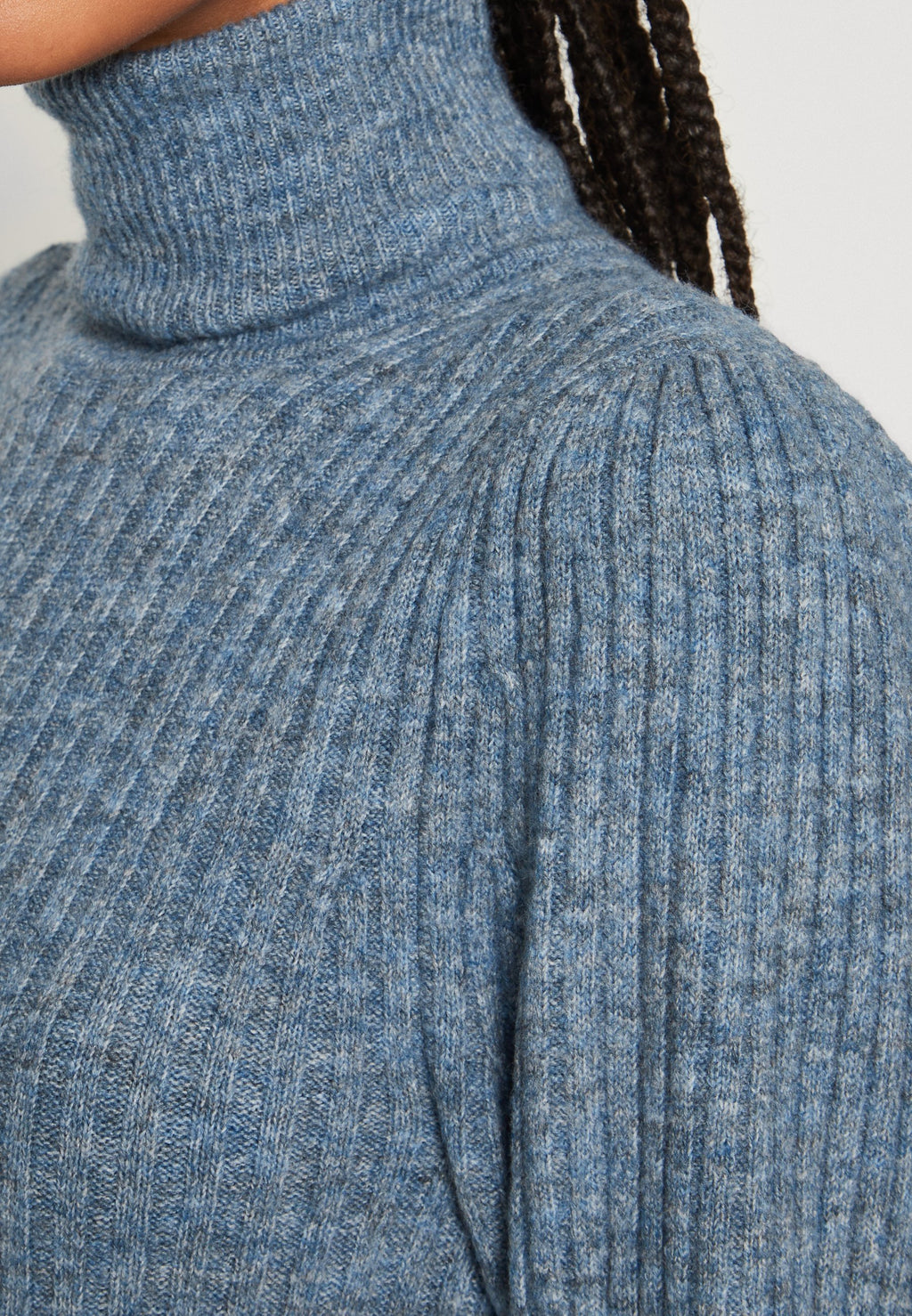 GAP PUFF MINI SWEATER DRESS