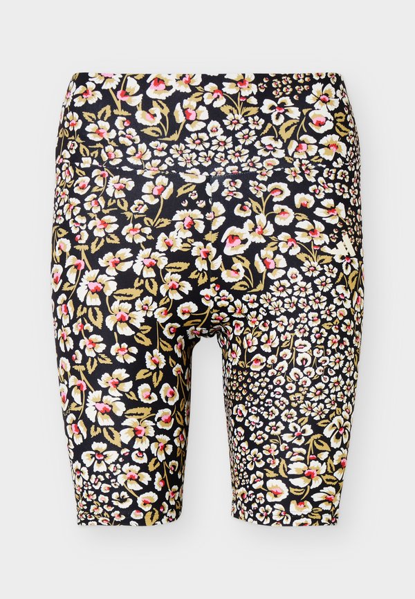 adidas Performance ADIDAS X FARM RIO BIKE SHORTS - Leggings - black/chalk white/multicolor