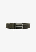 Mango ADULT - Braided belt - khaki