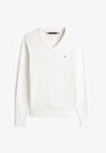 Tommy Hilfiger PIMA  - Jumper - off-white