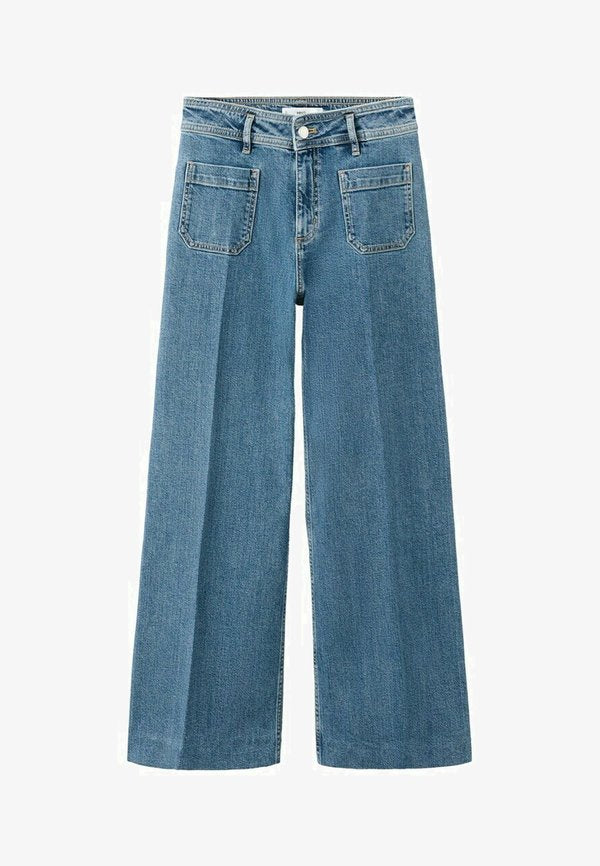Mango Wide Leg - blue