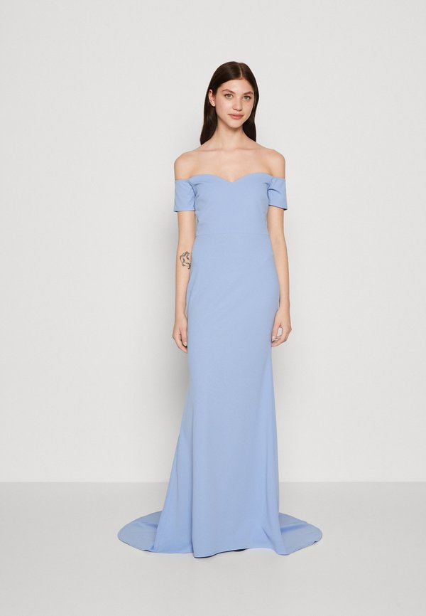WAL G. RISH OFF SHOULDER MAXI