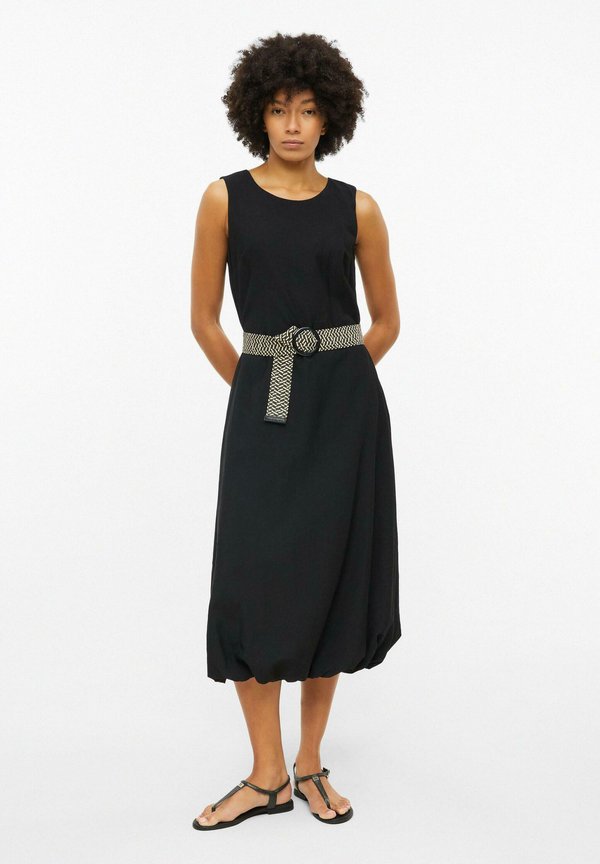 s.Oliver TAILLENGÜRTEL - Braided belt - schwarz