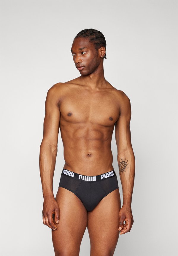 Puma MEN EVERYDAY 2 PACK - Briefs - white/black