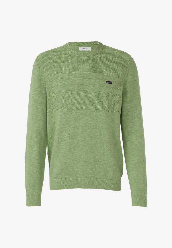 s.Oliver Sweatshirt - grün