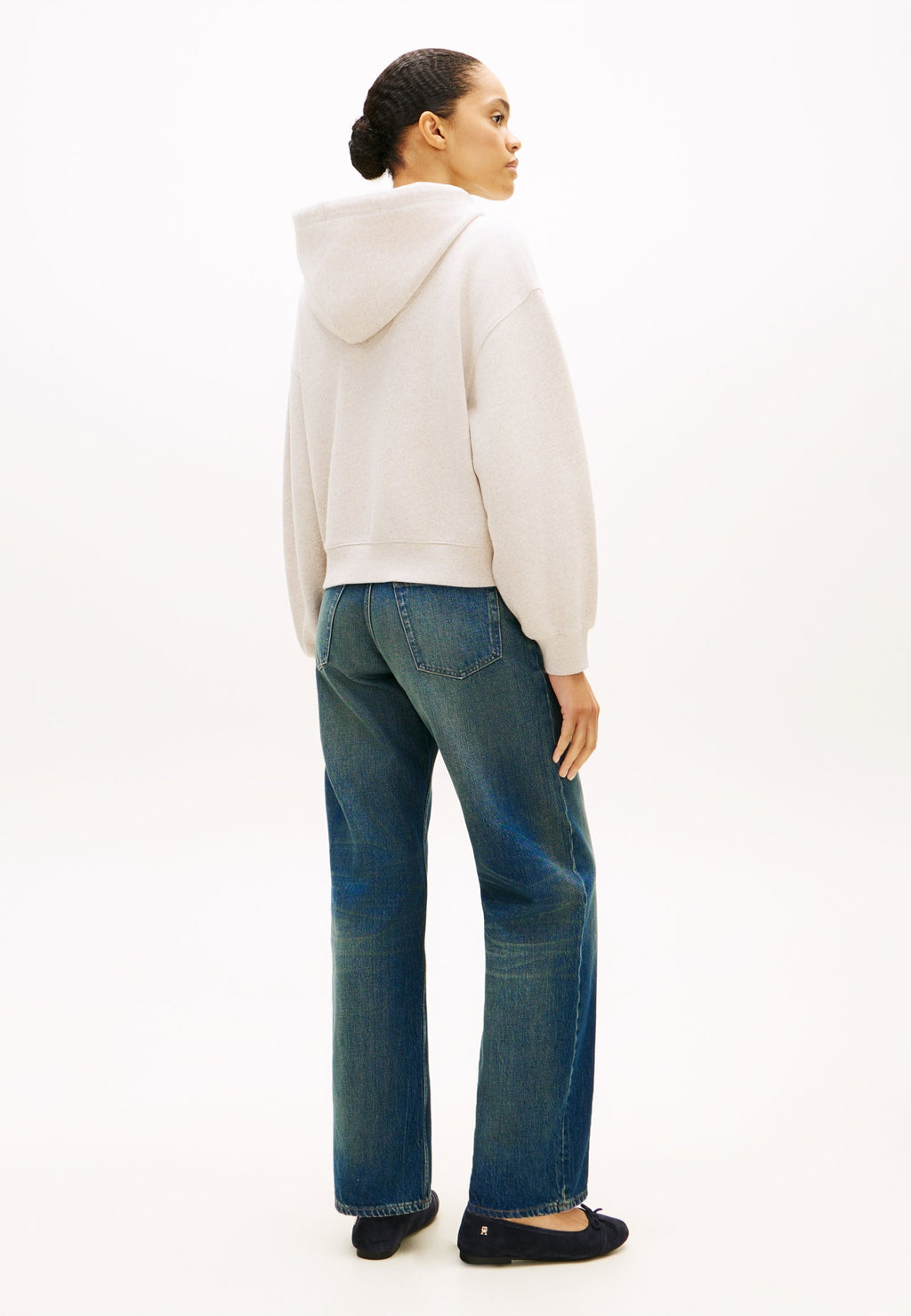 TERRY RELAXED ZIP-THRU HOODY Media 4