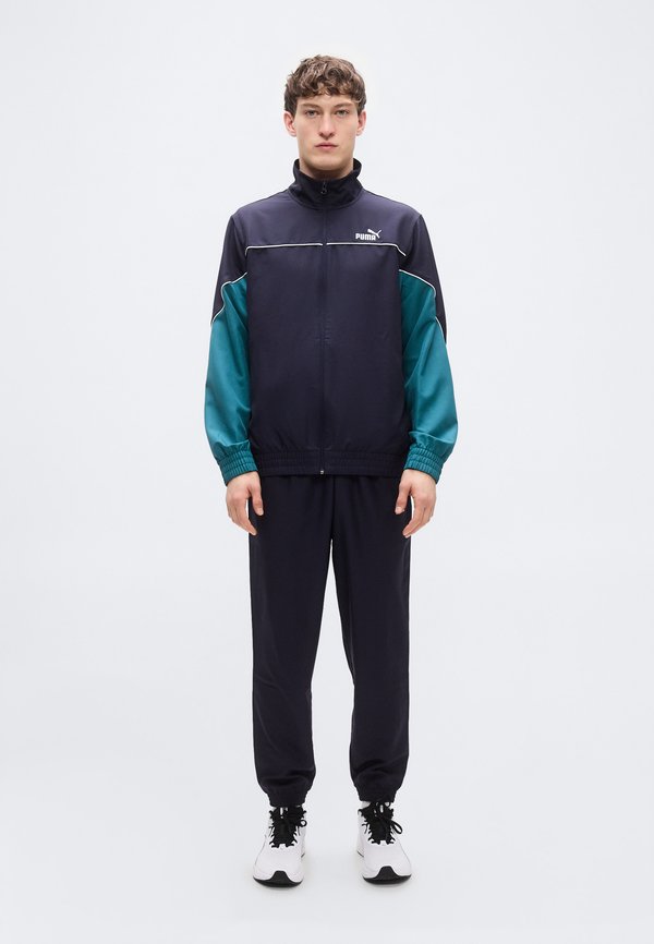 Puma COLORBLOCK SUIT - Tracksuit - new navy