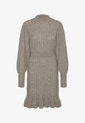 Vero Moda Knitted AWVERA Short - Jumper dress - moon rock