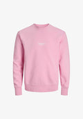 Jack & Jones JJESOHO SWEAT CREW NECK NOOS - Sweatshirt - prism pink