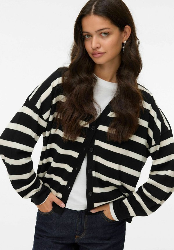 Vero Moda VMSILLA Knit - Cardigan - black