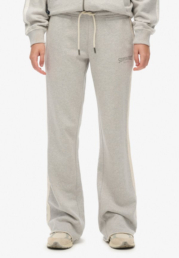 Superdry & Co Tracksuit bottoms - glacier grey marl