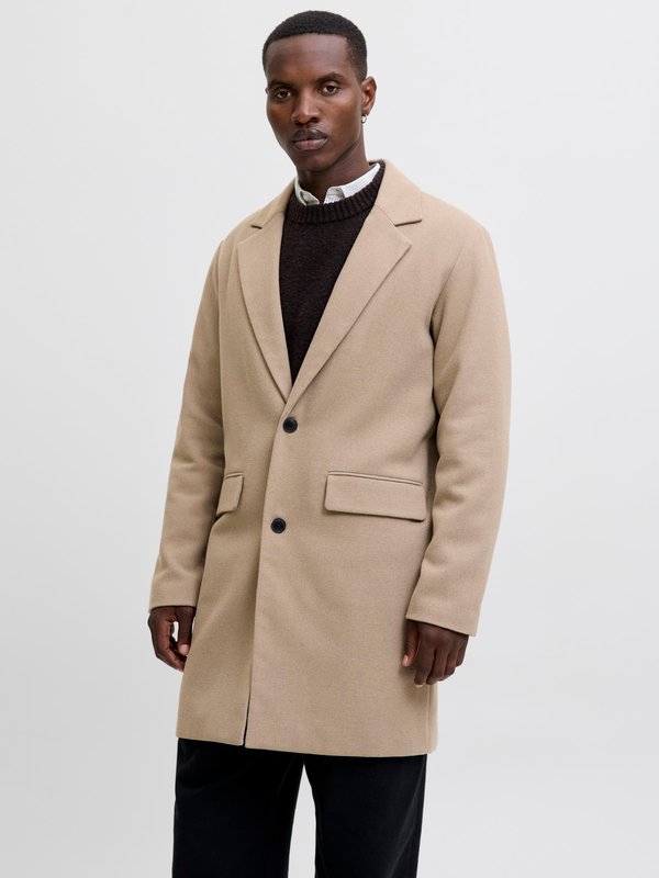Jack & Jones JJEHARRIS - Classic coat - greige