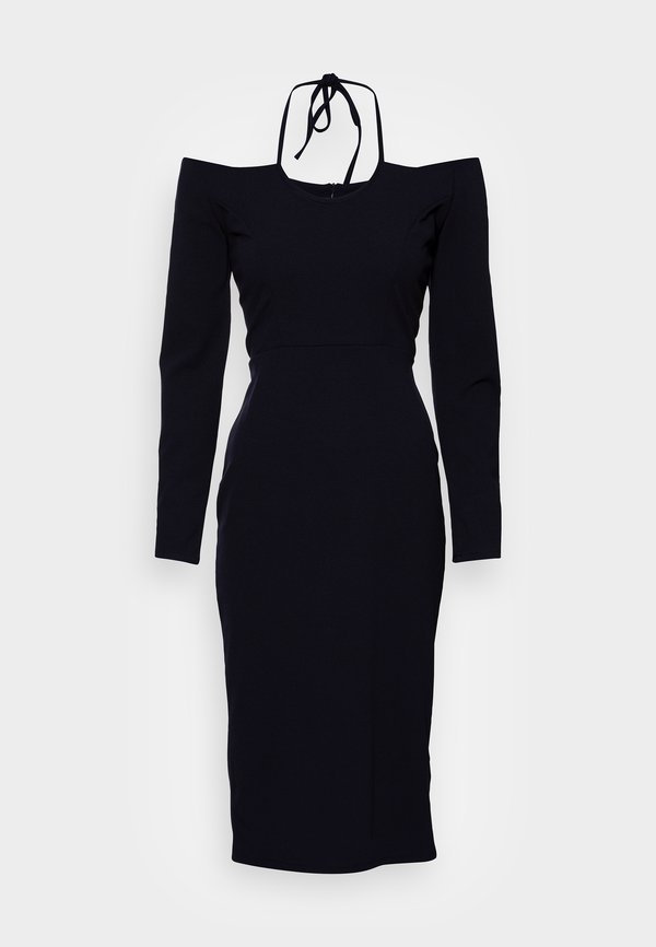 WAL G. ALEXIS CUT OUT HALTER DRESS