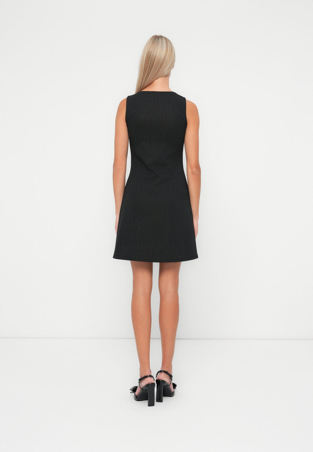 VILA VIJASMINA BOAT NECK SHORT DRESS