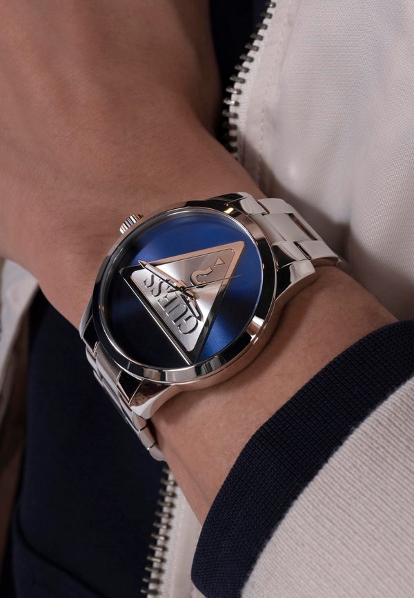 Guess BADGE - Watch - silver tone