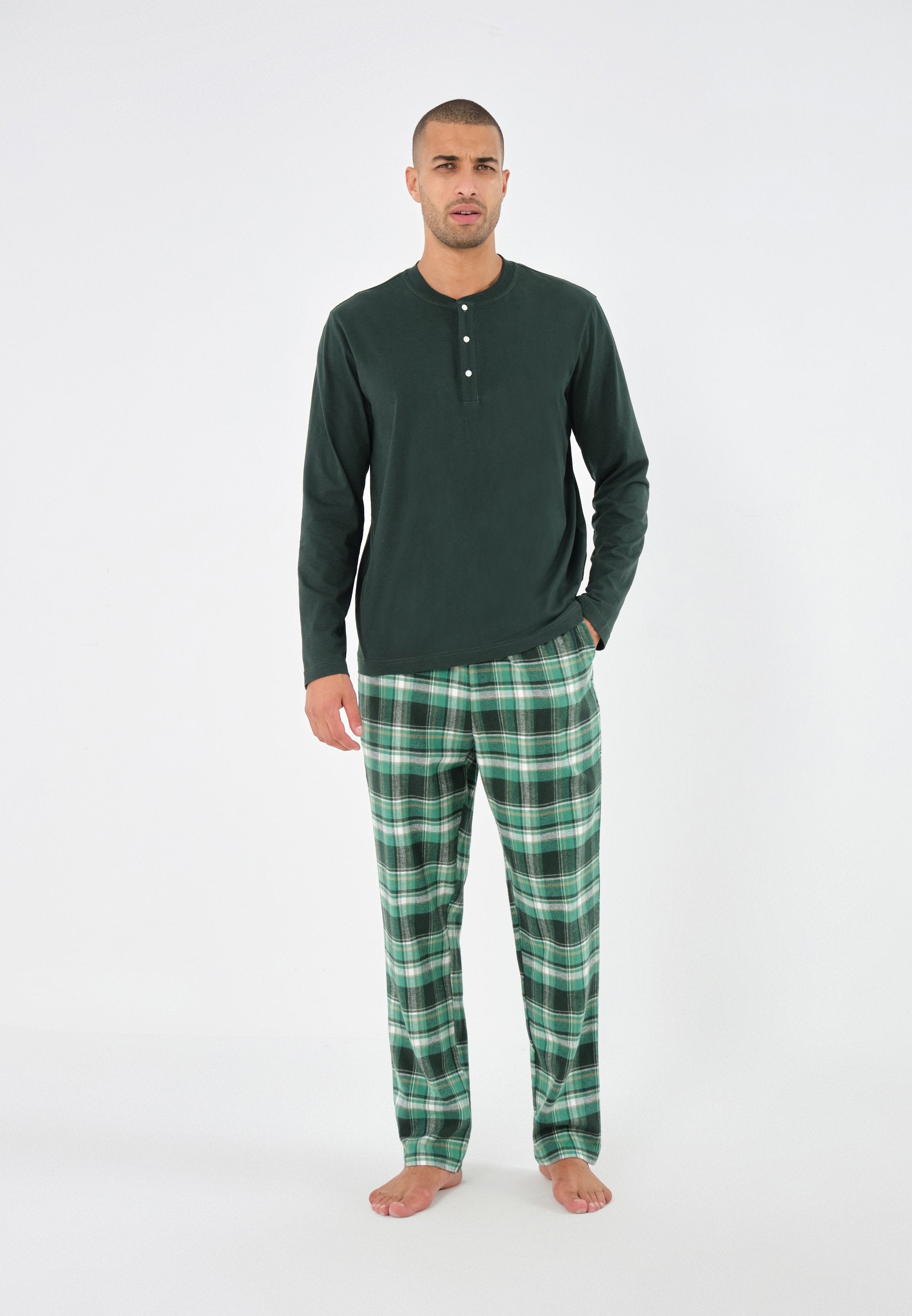 Pier One CHECK NIGHTWEAR SET