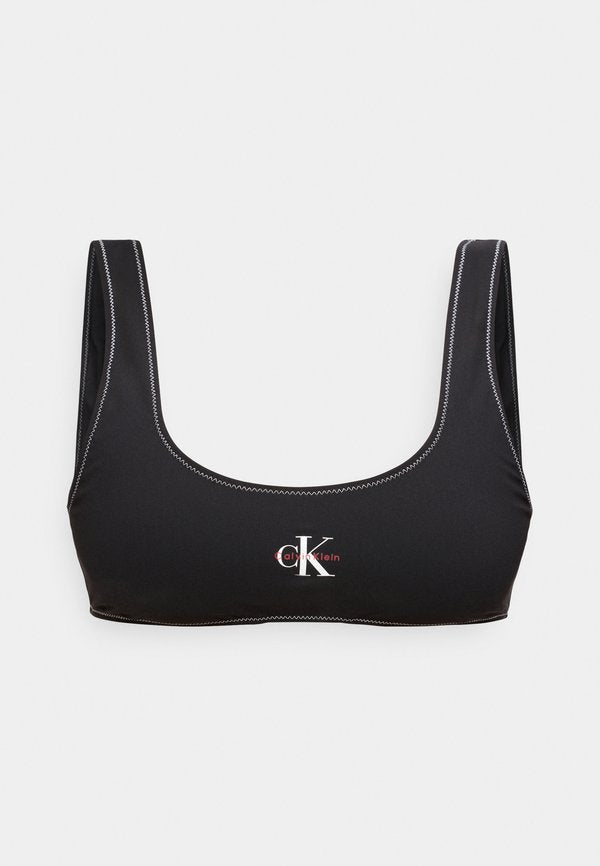 Calvin Klein Swimwear BRALETTE GRAPHIC MONOGRAM