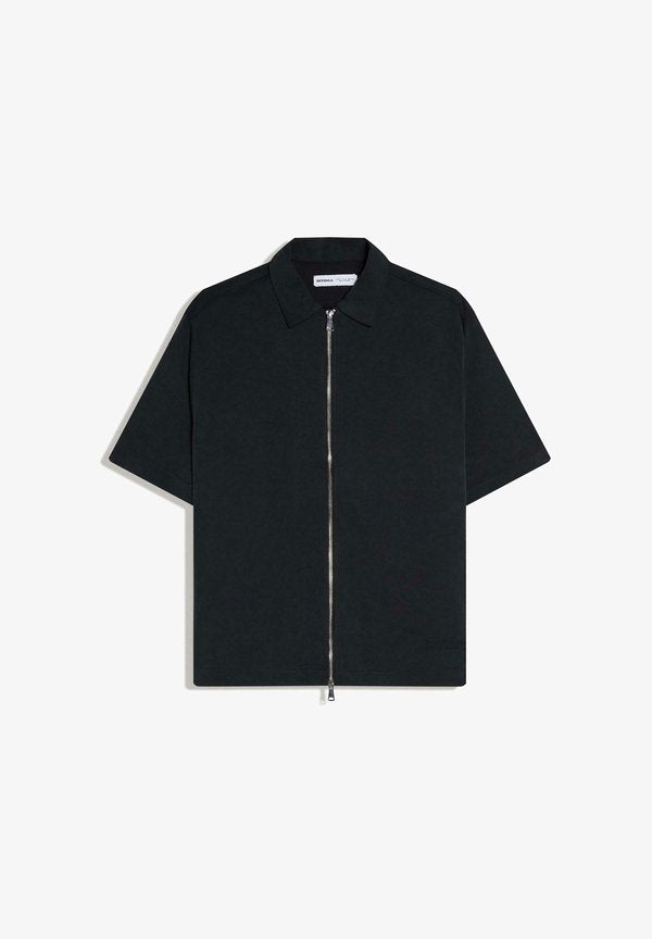 Bershka FLOWING SHORT SLEEVE BOXY  - Shirt - royal blue