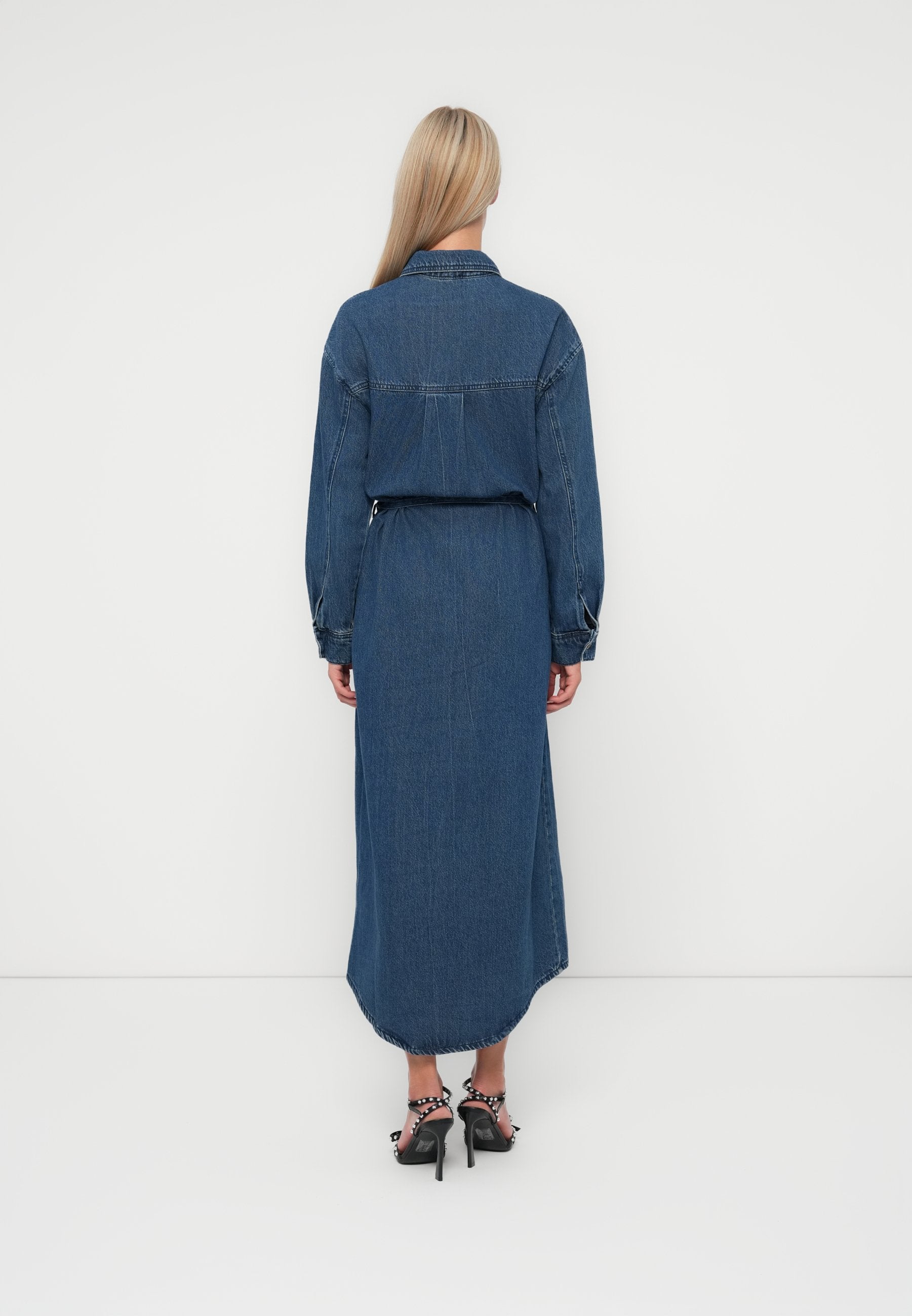 ONLKATHRINE LONG BELT DRESS Media 4
