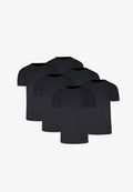 Levi's® LEVI’S HERREN T-SHIRT 6-ER PACK MEN HERREN UNTERHEMD RUND-AUSSCHNITT  - Undershirt - jet black