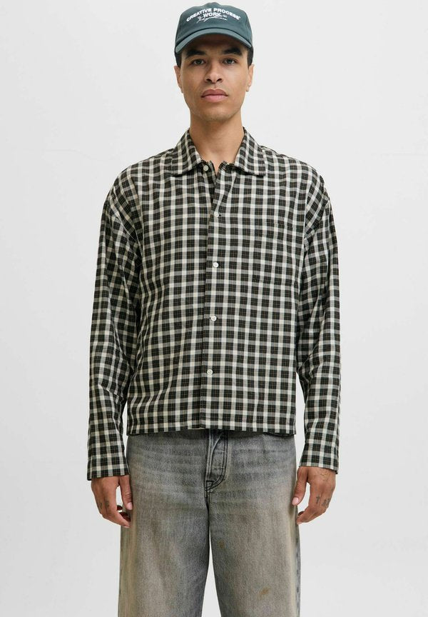 Jack & Jones JORAUSTIN CLEAN CHECK SHIRT LS SN - Shirt - forest river