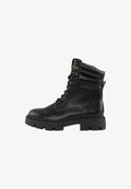 TOM TAILOR Lace-up ankle boots - black