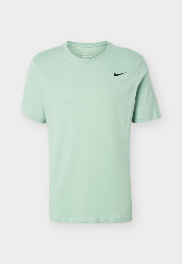Nike Performance TEE CREW SOLID - Sports T-shirt - steam/black