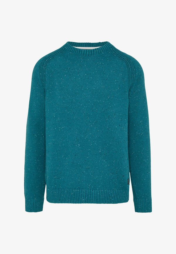 s.Oliver CREW NECK - Jumper - petrol